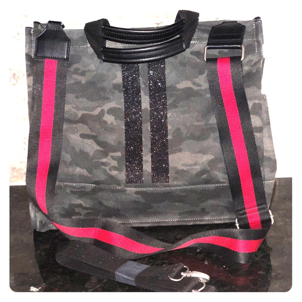 Black Camo Quilted Koala Bag